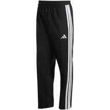 adidas Essentials 3-Streifen Stanford Open Hem Hose Black / White L