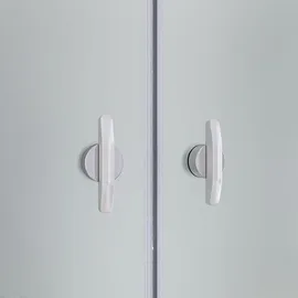 Home Deluxe Lavea Pendeltür in Nische 110 x 195 cm Milchglas