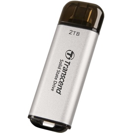 Transcend ESD300 Silver 2TB, USB-C 3.1 (TS2TESD300S)