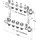 ROTH Heizkreisverteiler HK 8 absperrbar 1" AG mit Durchflussanzeige