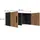 Vicco Ingo Aktenschrank 80 x 40 x 40 cm Anthrazit/Goldkraft Eiche