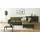 Möbel Kraft Eckcouch 284 cm 2-Sitzer Grün