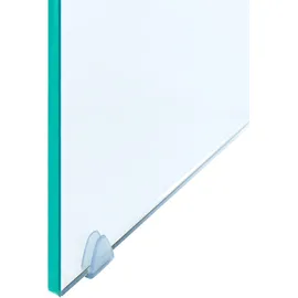 Beliani Kendall Transparent Glas 100 x 40 x 50 cm
