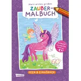 Carlsen Verlag Mein erstes großes Zauber-Malbuch 1 St. Feen/Einhörner