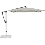 Glatz Ampelschirm Sunwing Casa Easy 300x240cm Polyester Grau 240 x 300 cm