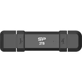 Silicon Power DS72 (1 TB), Externe SSD, Schwarz