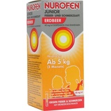 Reckitt Benckiser Deutschland GmbH NUROFEN Junior Fieber-u.Schmerzsaft Erdbe.40 mg/ml