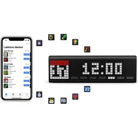 LaMetric Time 37X8 smarte WLAN-Uhr