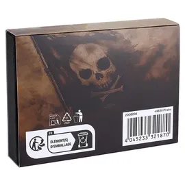Zippo Feuerzeug Limited Edition Pirate Skull Rustic Bronze Benzin