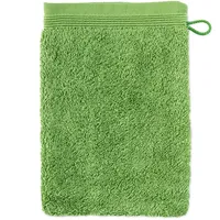 Möve Superwuschel Waschhandschuh 15 x 20 cm peridot