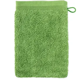Möve Superwuschel Waschhandschuh 15 x 20 cm peridot