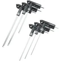 Topeak DuoHex Innensechskantschlüsselset Multitool schwarz 6er-Set