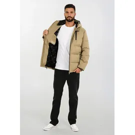 Arctic Seven Winterjacke "ASHuysk", Herren, Gr. 3XL, beige, Obermaterial: 100% Polyester. Futter: 100% Polyester. Wattierung: 100% Polyester. Ärmelfutter: 100% Polyester, Jacken Winterjacke, aus wasserabweisendem Obermaterial