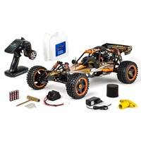CARSON Wild GP Attack ferngesteuerte RC modell Buggy Heckantrieb 2WD, RtR 2.4 GHz, ferngesteuertes Auto, orange