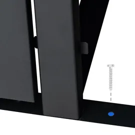 CLP Tanis für 2-3 Mülltonnen bis 240 l 198 x 80 x 116 cm anthrazit