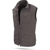 normani Outdoor Sports Herren Outdoor Weste Kudu in Anthrazit | Gr.: XS