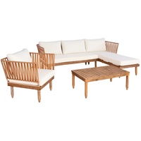 MCW Garten-Garnitur L29 4er-Set Creme-Weiß