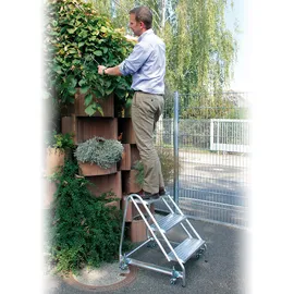 Günzburger Aluminium Arbeitspodest 3 Stufen 50054