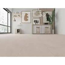 Check Click-Vinyl 2140 Beige Botticino Fliese inkl. Trittschalldämmung