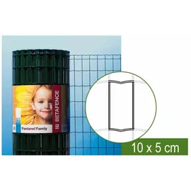 BETAFENCE Gartenzaun 2500 x 81 cm Blau/Kunststoff