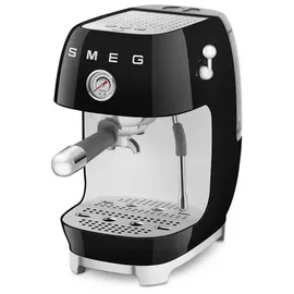 Smeg Siebträgermaschine ECF03BLEU Schwarz