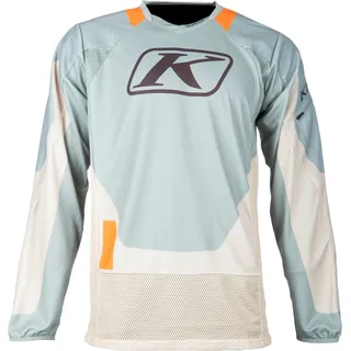 Klim Dakar Trikot - Beige/Grau/Orange / L