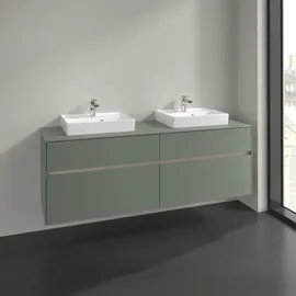 Villeroy & Boch Waschtischunterschrank 4 Auszüge 160 x 54,8 x 50 cm Soft Green