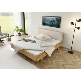 Massivmoebel24 FICHTELBERG 160 x 200 cm Beige