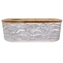 Chic.Mic bioloco plant lunchbox, oval Gemustert