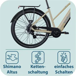 Tretwerk Onyx 2023 28 Zoll RH 50 cm Damen elfenbein