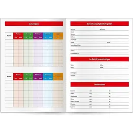 trotsch TRÖTSCH Hausaufgabenheft Grundschule ABC: Schulplaner Hausaufgabenheft Timer Terminkalender