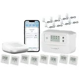 Homematic IP HOMEMATIC IP Starterset Fußbodenheizung für 8 Räume Smart-Home Starter-Set