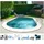 my pool bwt Ovalpool PREMIUM 360 x 737 x 120 cm inkl. Sandfilteranlage und Reinigungsset