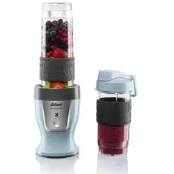 ARZUM AR1032 Shake'N Take, Tischplatten-Mixer, 300 W, Schwarz, Blau, Transparent