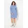 Ulla Popken Midikleid A-Linie Helle Kornblume 46/48