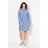Ulla Popken Midikleid A-Linie Helle Kornblume 46/48