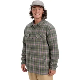 QUIKSILVER Venture Sherpa Shirt - Hemd Gr. M braun