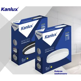 KANLUX BENO ECO 1 rund 20W IP65 schwarz