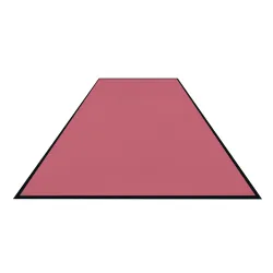 Schmutzfangmatte Colorstar, Koralle, waschbar, glatter Rücken 74606085150-C53 , Maße (B x T): 60 x 85 cm