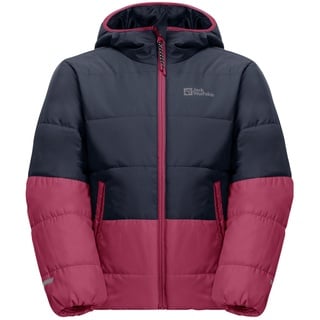 Jack Wolfskin TWO Hills K Jacket, Dark Fuchsia, 164