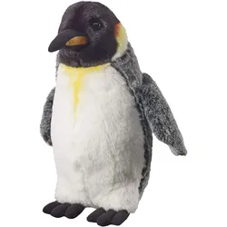 Bauer Spielwaren 12524 - Deine Tiere mit Herz Plüschtier - Königspinguin stehend (27cm)