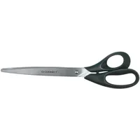 Q-Connect Universalschere 25,5cm Edelstahl mit Kunststoffgriffen schwarz