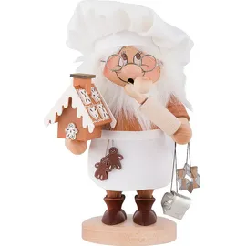 Christian Ulbricht Räuchermann Wichtel Zuckerbäcker 28,5 cm beige