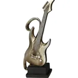 Ambiente Haus Gitarre Figur in Antiksilber - M | Gr.: onesize