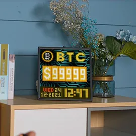 Divoom Pixoo 64 (10.30", 64 x 64 Pixel Display mit WiFi