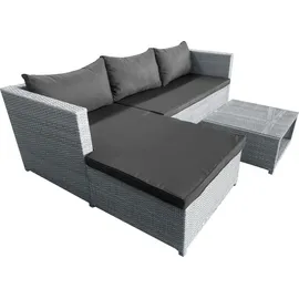 Happy Home Loungeset 3-tlg. Dunkelgrau