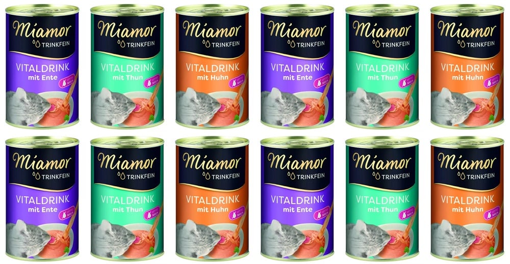 Miamor VitalDrink Geschmacksmischung 12x135ml (Rabatt für Stammkunden 3%)