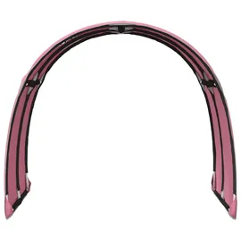 vidaXL Bettunnel 2 pcs Rosa 211 x 67,5 x 2 cm Polyester