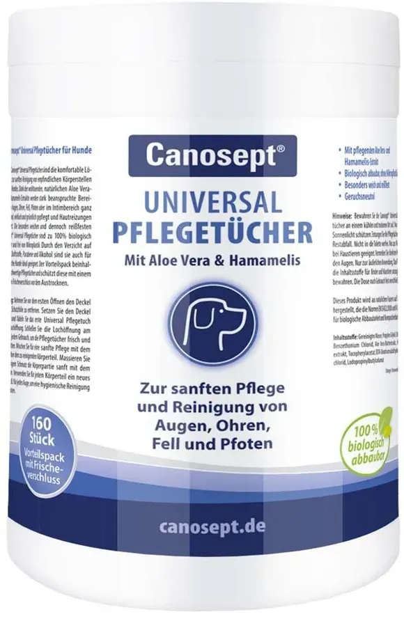 Canosept® Universal Pflegetücher für Hunde