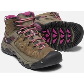 Keen Damen Targhee III Mid WP Weiß/Boysenberry, Größe 41